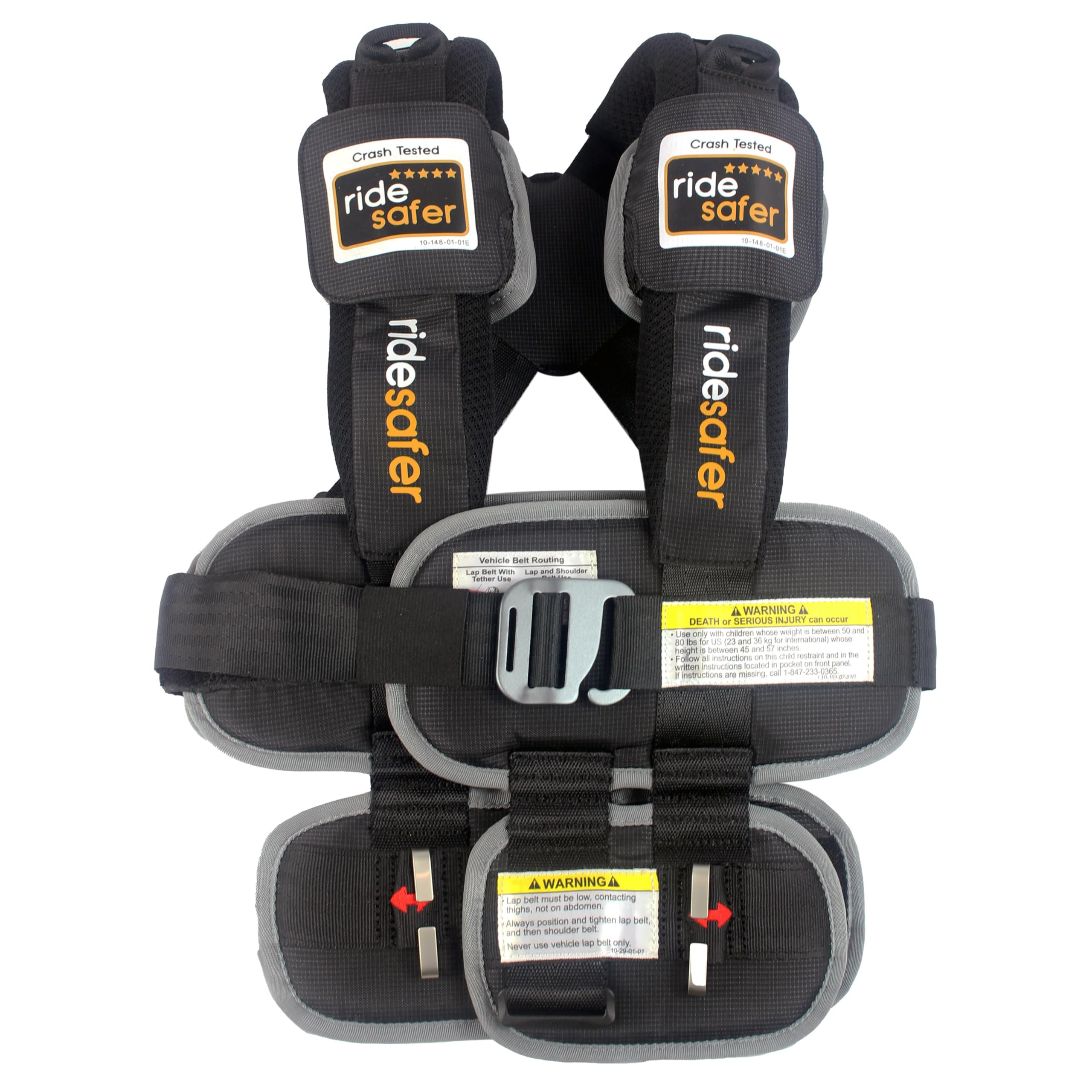 Small Black, Lightweight, Compact, Portable Car Seat - Perfect for Travel and Everyday Child Safe... | Amazon (US)