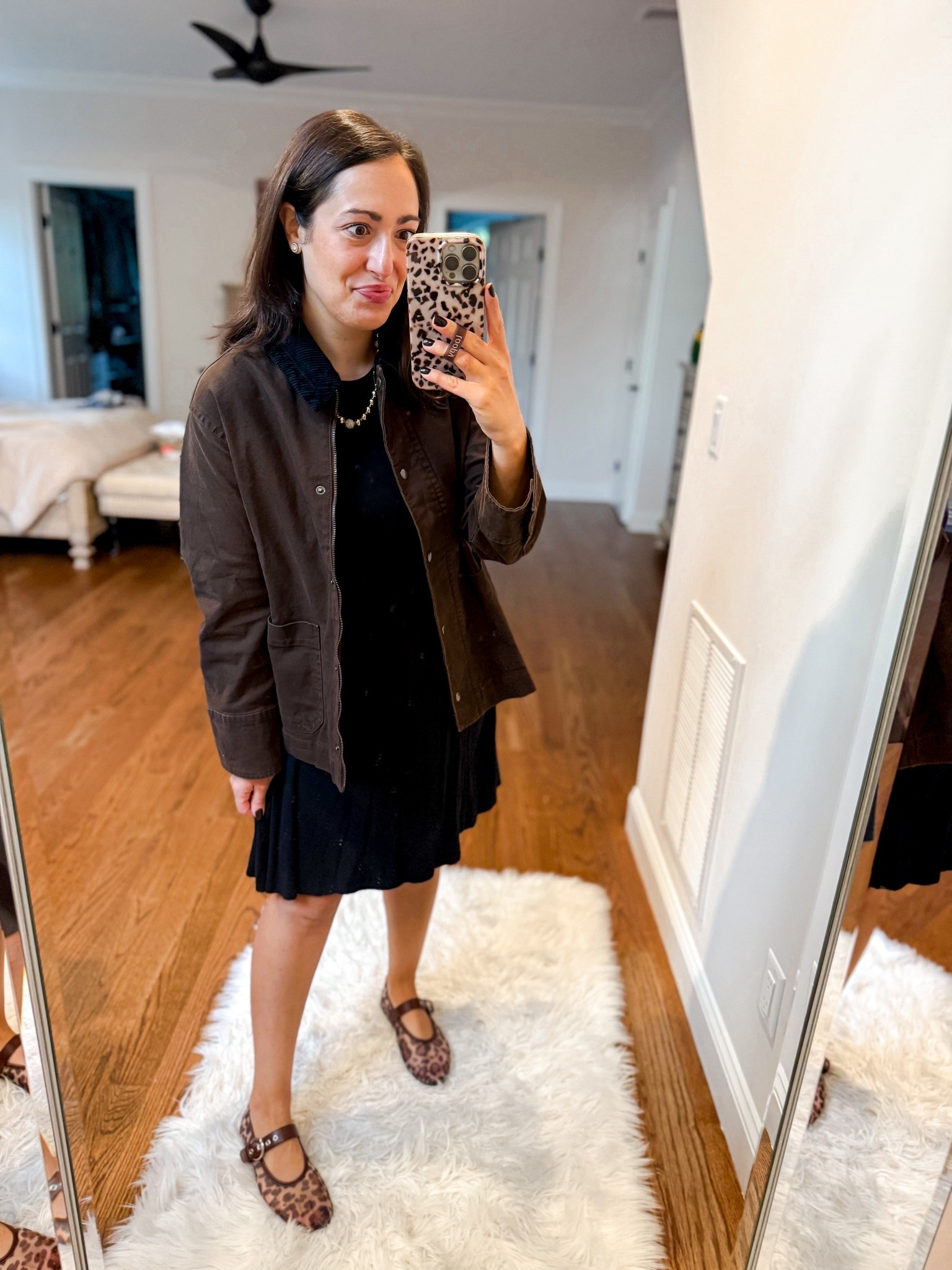 Outfit of the day
Jacket: XS
Dress: medium
Flats: tts

#LTKStyleTip #LTKWorkwear #LTKFindsUnder50