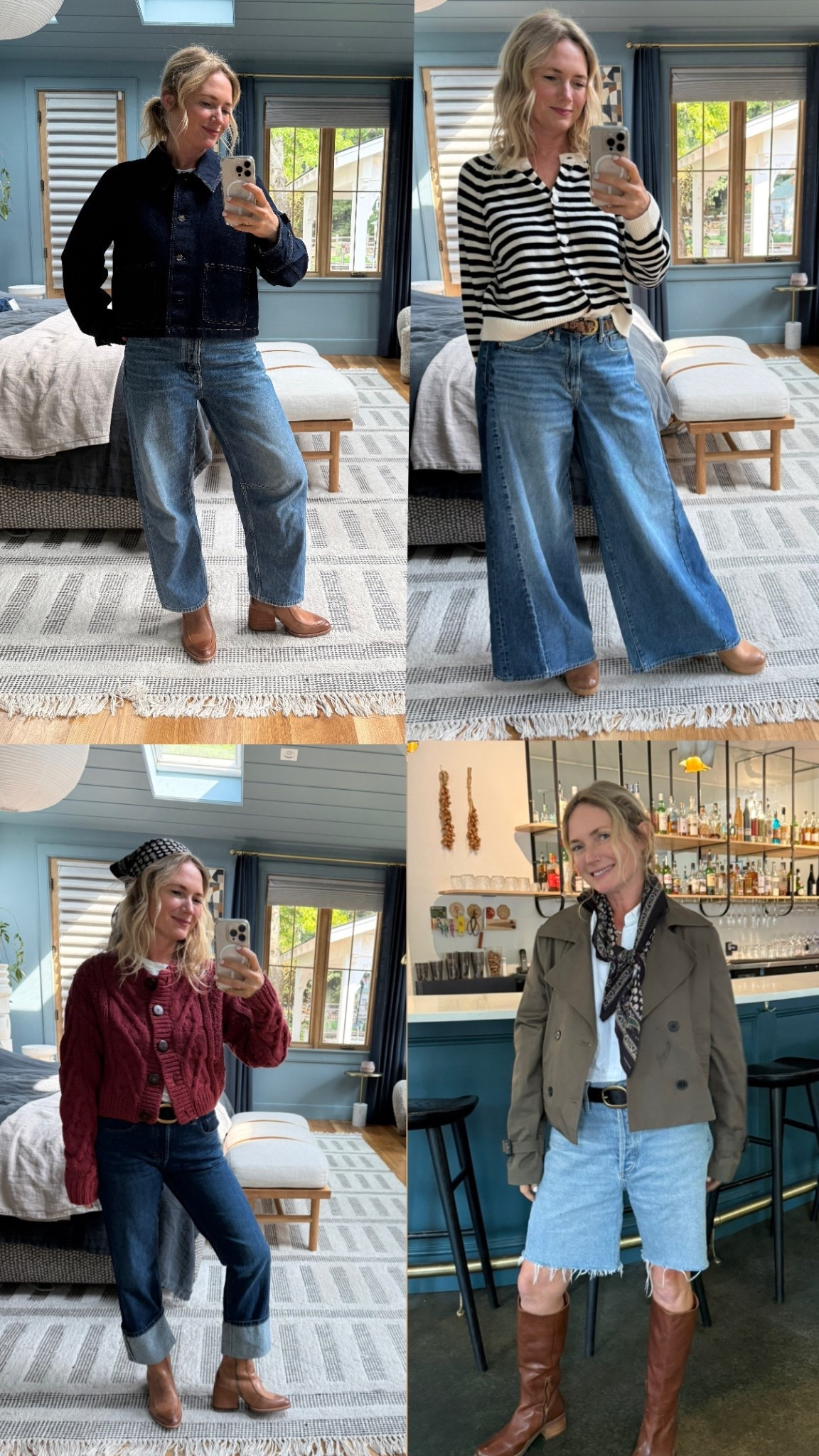 All my recent outfits linked below:) 