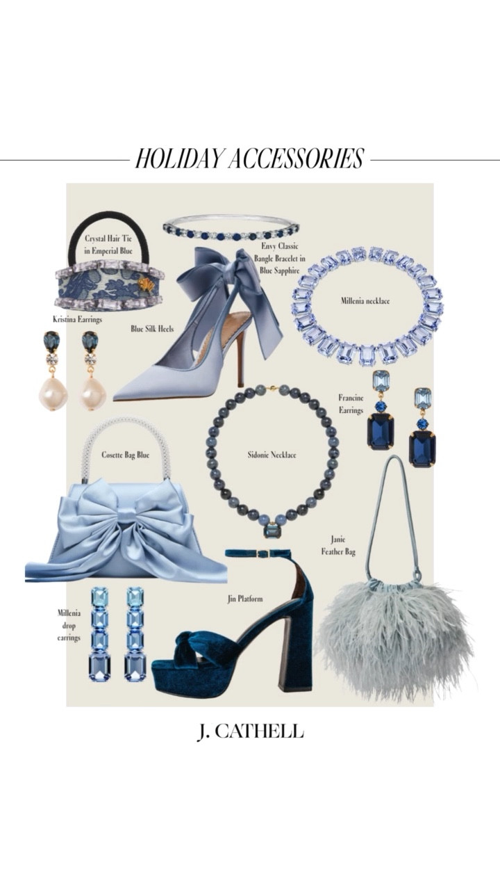If you’re looking to jazz up your holiday basics, these holiday accessories are the easiest way to turn any outfit into a major moment. From metallic heels and jeweled bows to velvet clutches, statement earrings, and crystal-encrusted everything — these pieces add instant sparkle to every look.

Whether you’re styling a simple black dress or your favorite winter whites, these accessories will take you from family photos → cocktail parties → NYE with zero effort.
Everything is linked + shoppable on jcathell.com ✨🛍️

#HolidayAccessories #HolidayStyle #HolidayOutfits #HolidayPartyStyle #ChristmasStyle #NYEOutfit #HolidayWardrobe #HolidayFashion #StatementAccessories #JeweledAccessories #VelvetSeason #PartyStyle #JCathell

#LTKOver40 #LTKHoliday #LTKCyberWeek