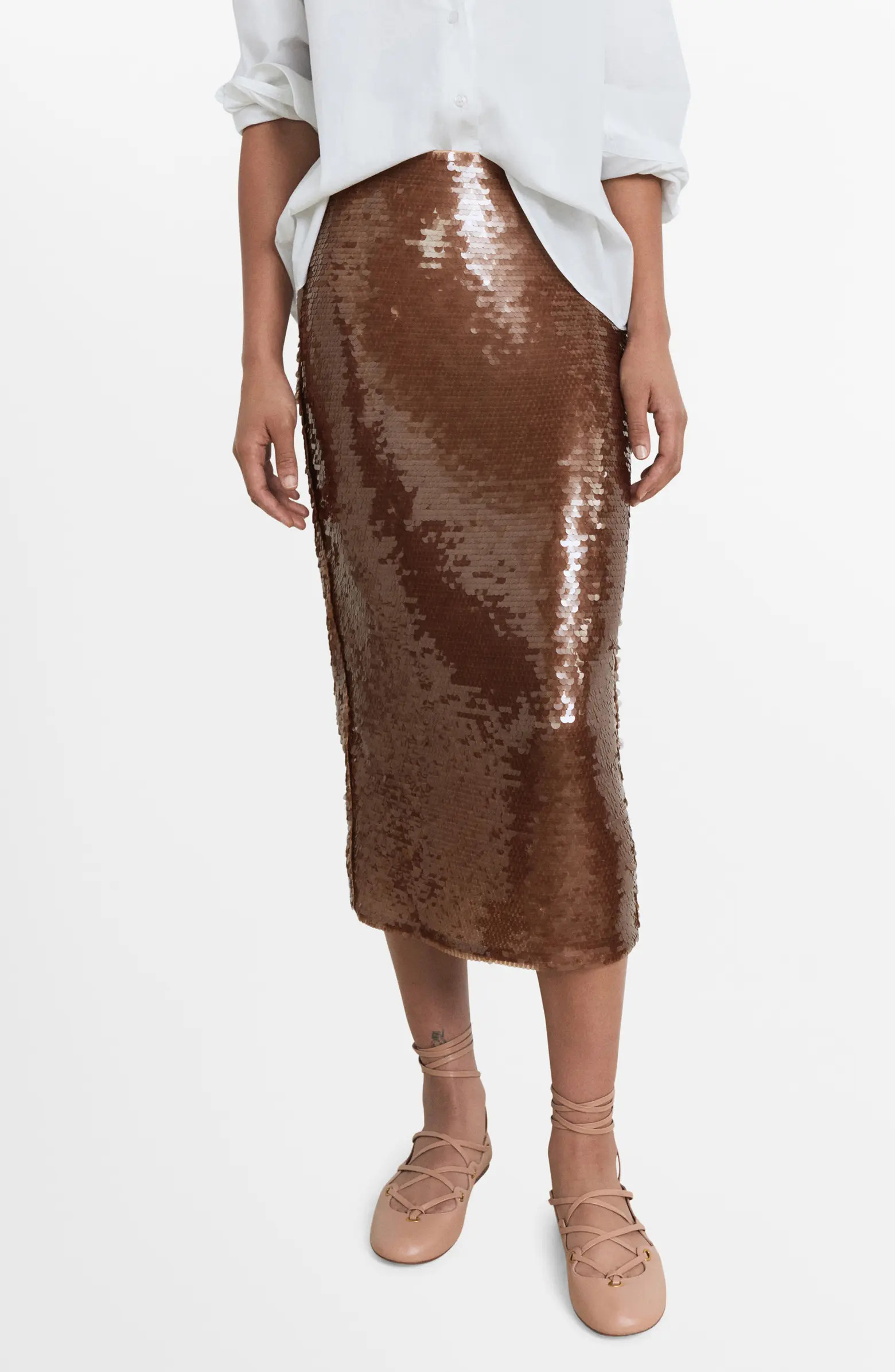 Sequin Midi Skirt | Nordstrom