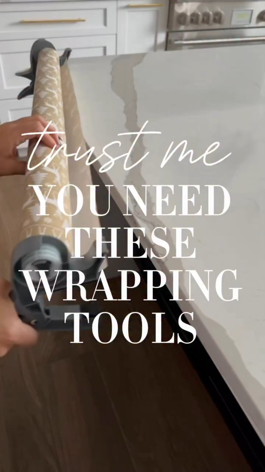 Do yourself a favor and order these today 🎁 Wrapping gifts has never been this easy! These clamp onto any counter or table and can adjust to any size roll. They also have built in tape dispensers on both sides! Genius! Add this paper cutter knife to the mix and your wrapping sessions have forever changed! You’re welcome 😘😘

#LTKGiftGuide #LTKHoliday #LTKHome