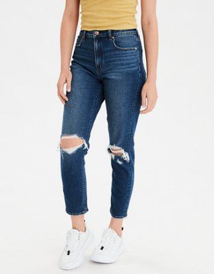 AE Stretch Mom Jean | American Eagle Outfitters (US & CA)