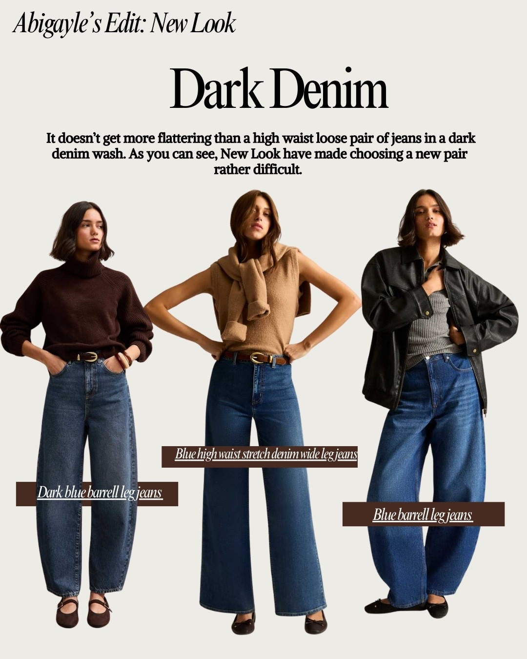 Modest Fashion Style: Jeans For Autumn Winter 

#LTKmodest #LTKuk #LTKautumn