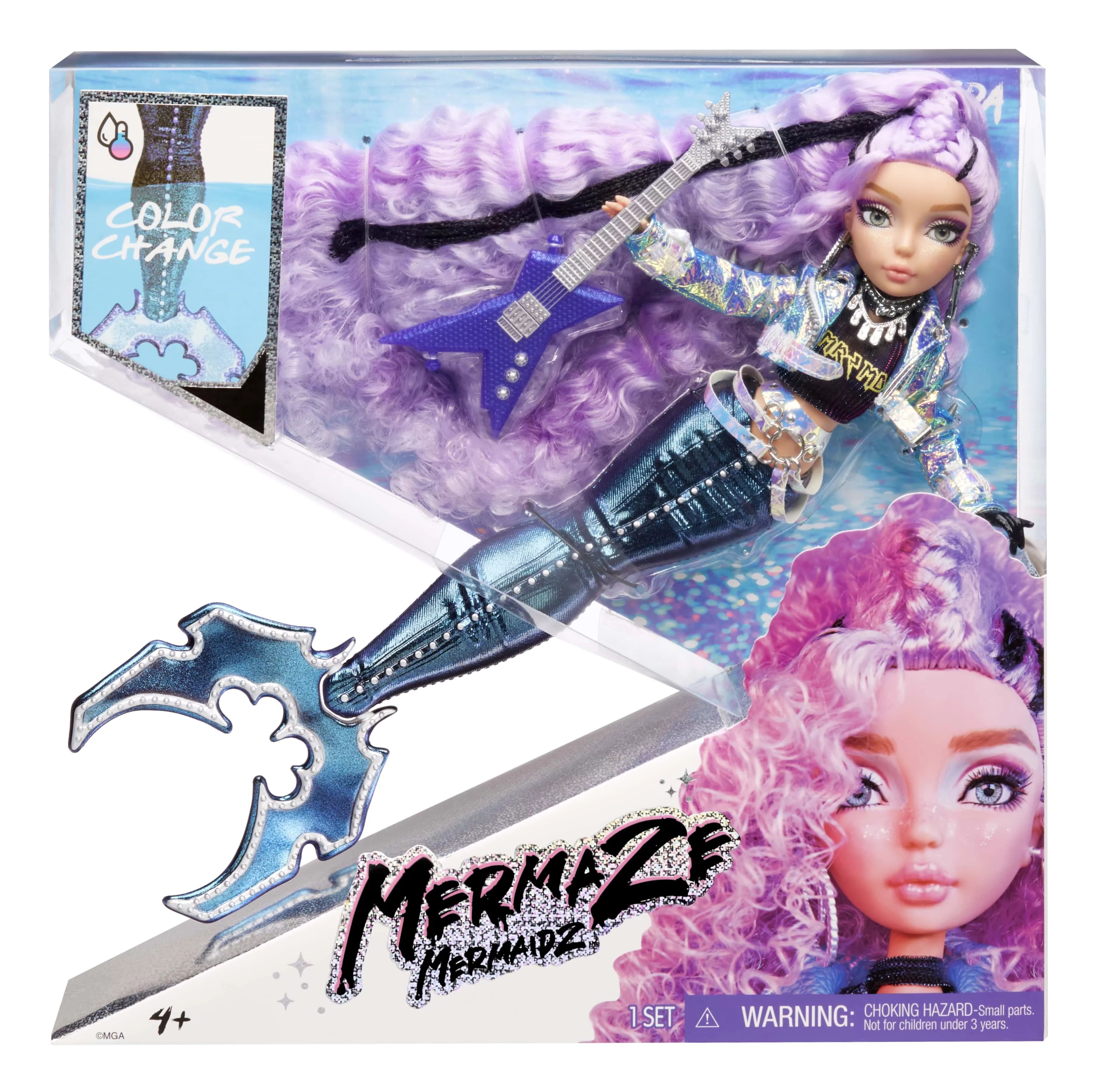 Mermaze Mermaidz™ Color Change Riviera™ Mermaid Fashion Doll with Accessories - Walmart.com | Walmart (US)