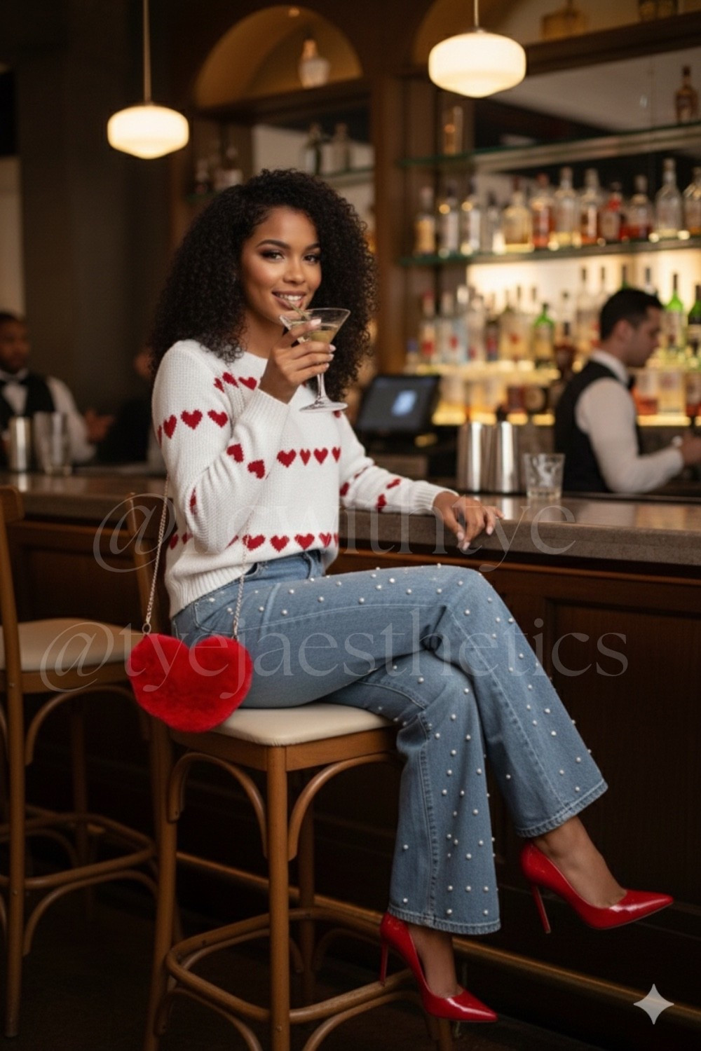 Can we talk about these pearl-embellished jeans?! Pair them with this cozy heart sweater and a pop-of-red accessory for the ultimate romantic look. Total outfit cost? Way less than you'd think.

Comment "SHOP" To get the link to shop the full head-to-toe look!

#WalmartCreator #ValentinesDay2026
#BudgetFashion #HeartSweater #DenimStyle

#LTKootd #LTKSeasonal #LTKgrwm