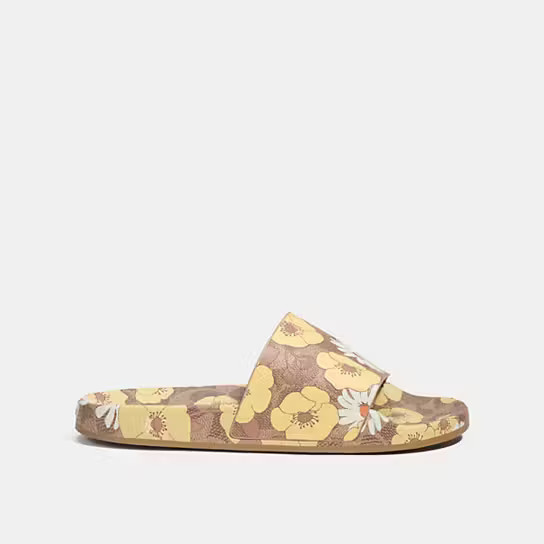 Udele Sport Slide With Floral Print | Coach (US)