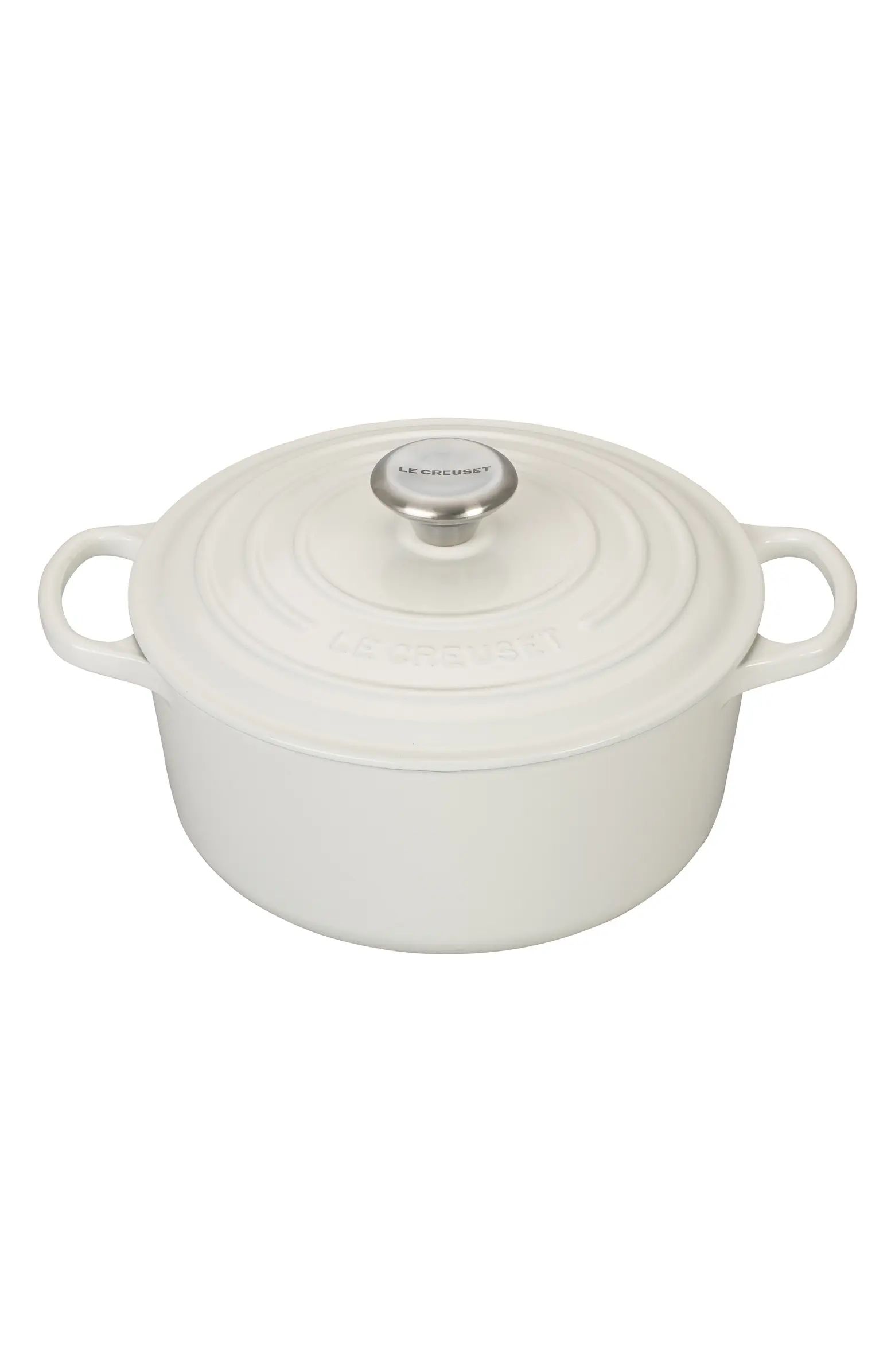 Signature 4 1/2 Quart Round Enamel Cast Iron French/Dutch Oven | Nordstrom