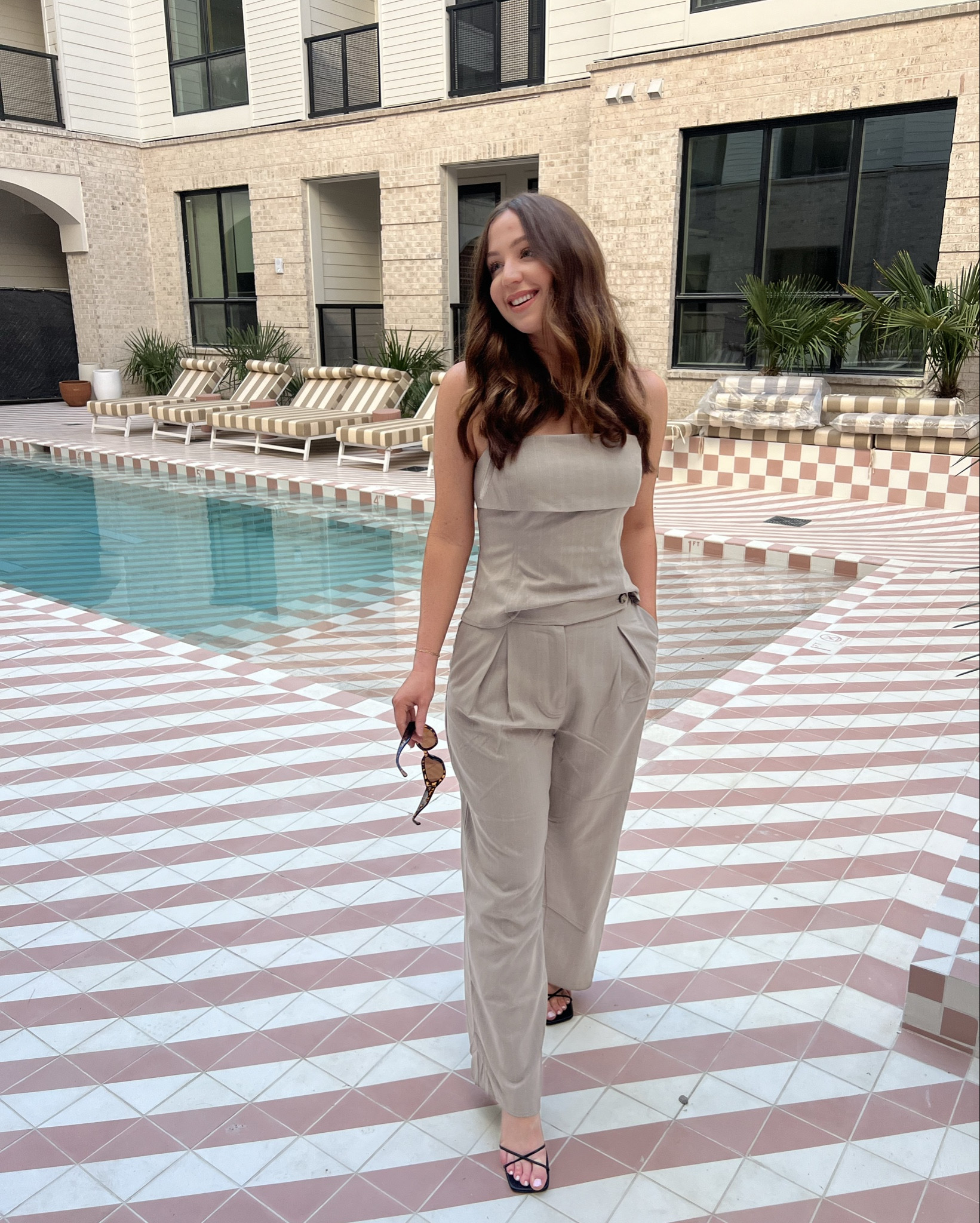 HOW CUTE is this set!! Little pant + halter top duo 🔥 I took it in a size medium top & size 8 bottom. I could have easily sized down to a 6, they’re slightly oversized 

#LTKSeasonal #LTKFindsUnder100 #LTKStyleTip