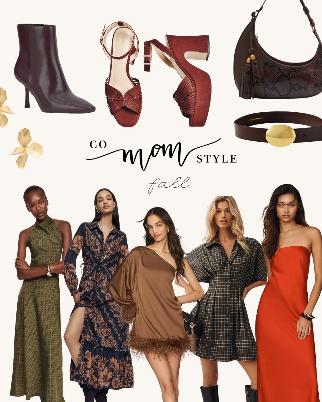 Fall wedding guest dresses, heels, accessories. Loving these deep autumn colors

#LTKSeasonal #LTKWedding #LTKootd