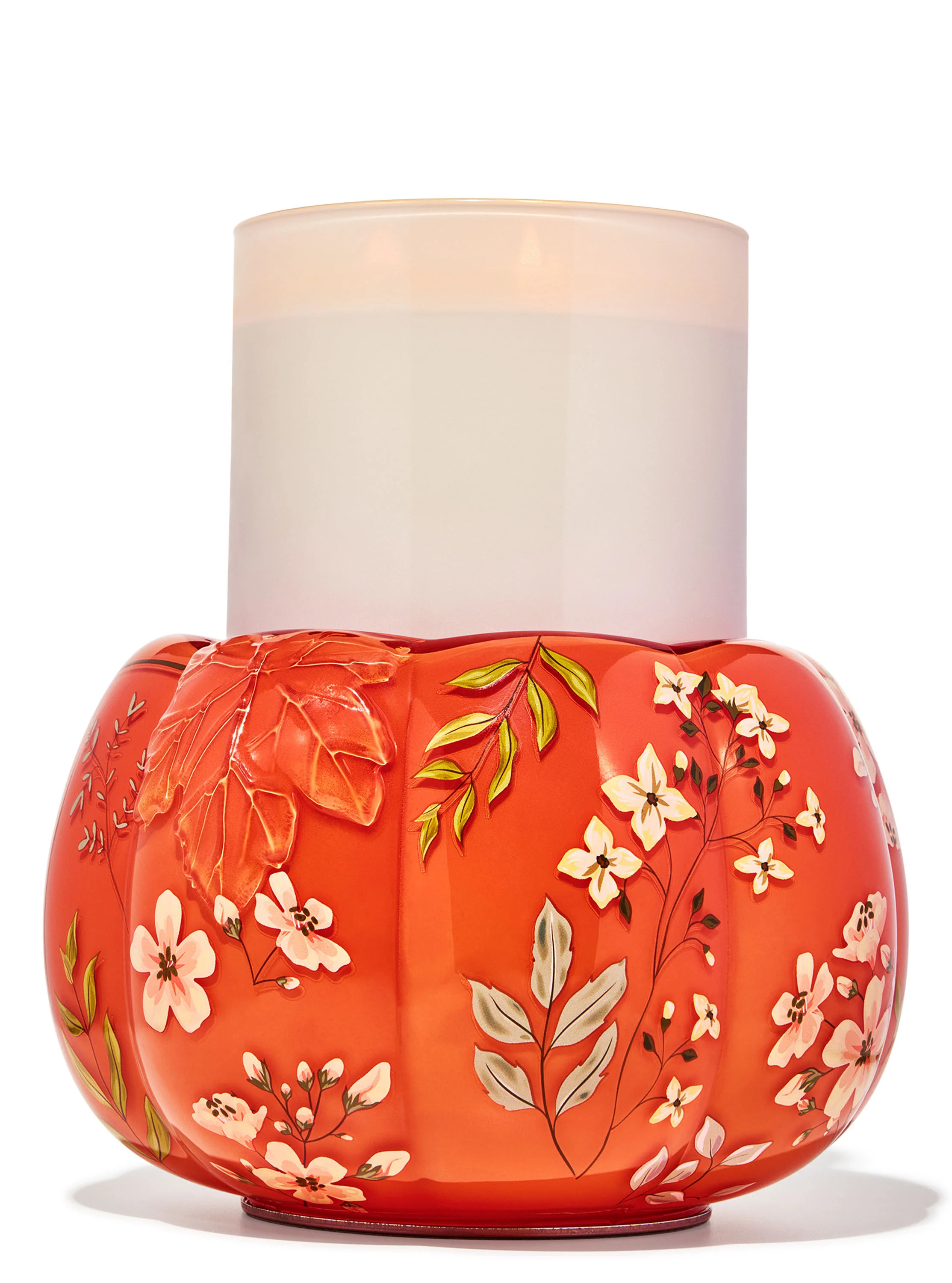 Glass Floral Pumpkin | Bath & Body Works