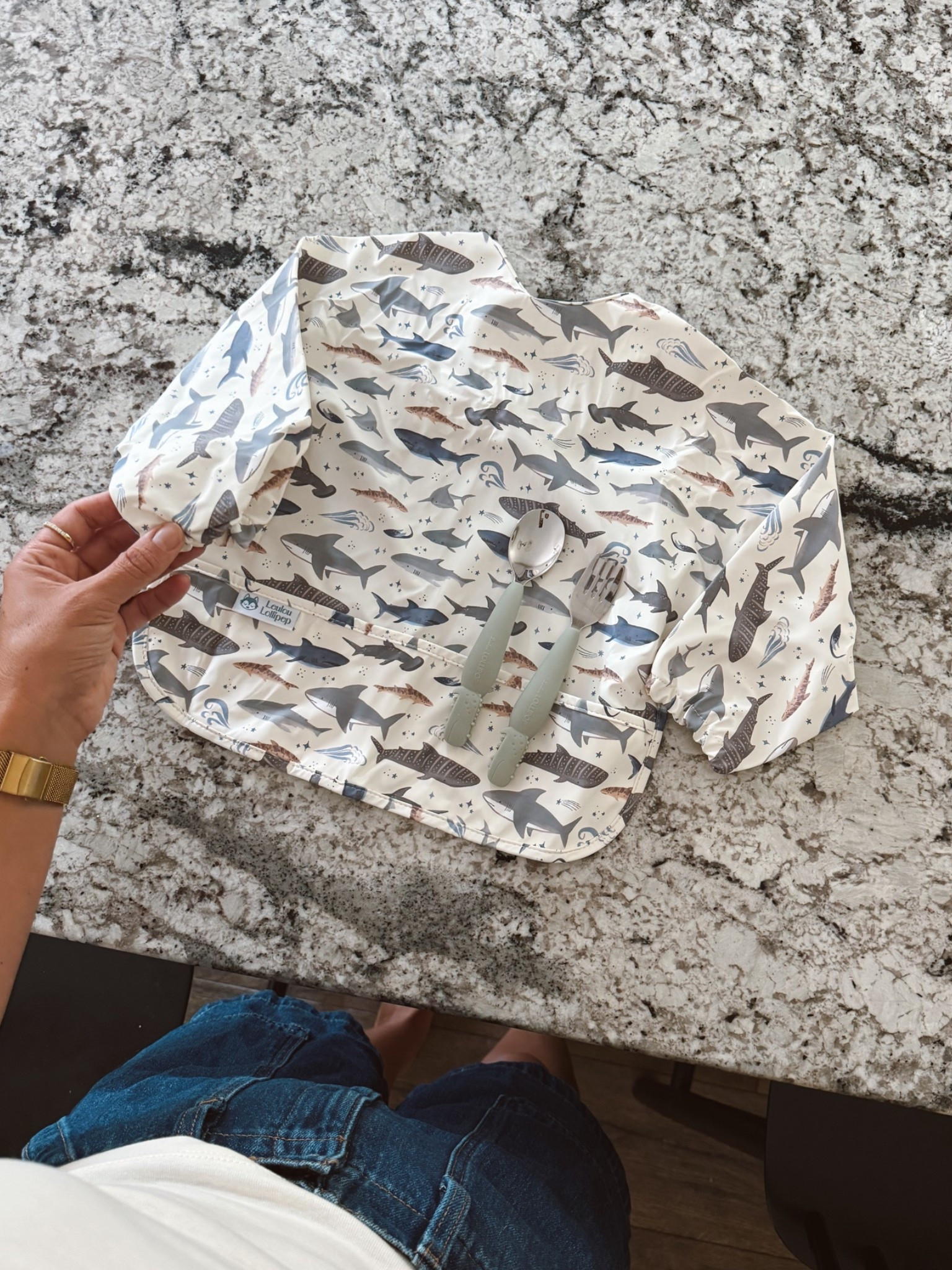 New toddler bib & toddler utensils

#LTKBaby #LTKKids #LTKmomlife