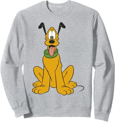 Disney Mickey And Friends Traditional Pluto Portrait Sweatshirt | Amazon (US)