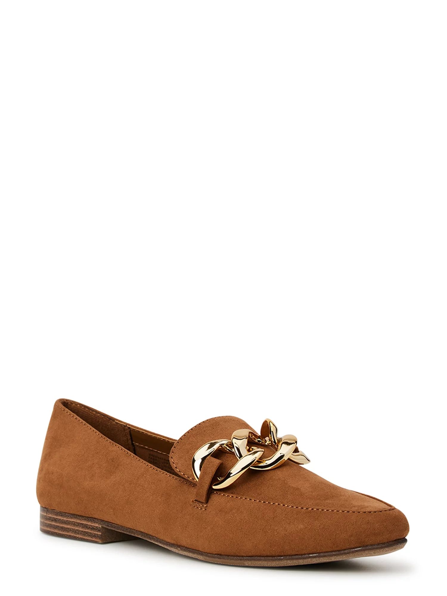 Madden NYC Women's Chain Accent Loafers | Walmart (US)