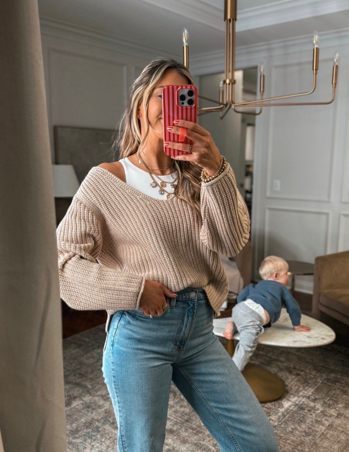 This slouchy sweater from Target is my new favorite thing I own! Wearing it with an amazon tank that has removable padding and Target jeans! 



#LTKmomlife #LTKootd #LTKTall