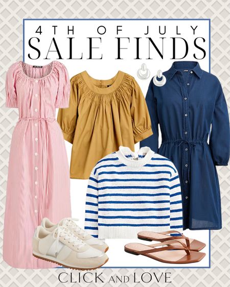 Extra 60% off all sale styles at J. Crew today for their end of season sale! Lots of great fashion finds are discounted right now!

4th of July, July 4th sale, Fourth of July, out to lunch, errand style, summer style, summer fashion, affordable clothing, budget friendly style, striped set, women’s outfits, old navy finds, old navy favorites, Women’s fashion, under $50, under $25, women’s shoes, sandals, slides, work wear, sneakers, blouse, button front dress, midi dress, maxi dress, striped sweater, brown flip flops

#LTKSaleAlert #LTKFindsUnder50 #LTKStyleTip