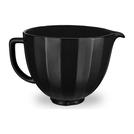 KitchenAid 5Qt Ceramic Mixer Accessory Bowl, One Size, Black | JCPenney