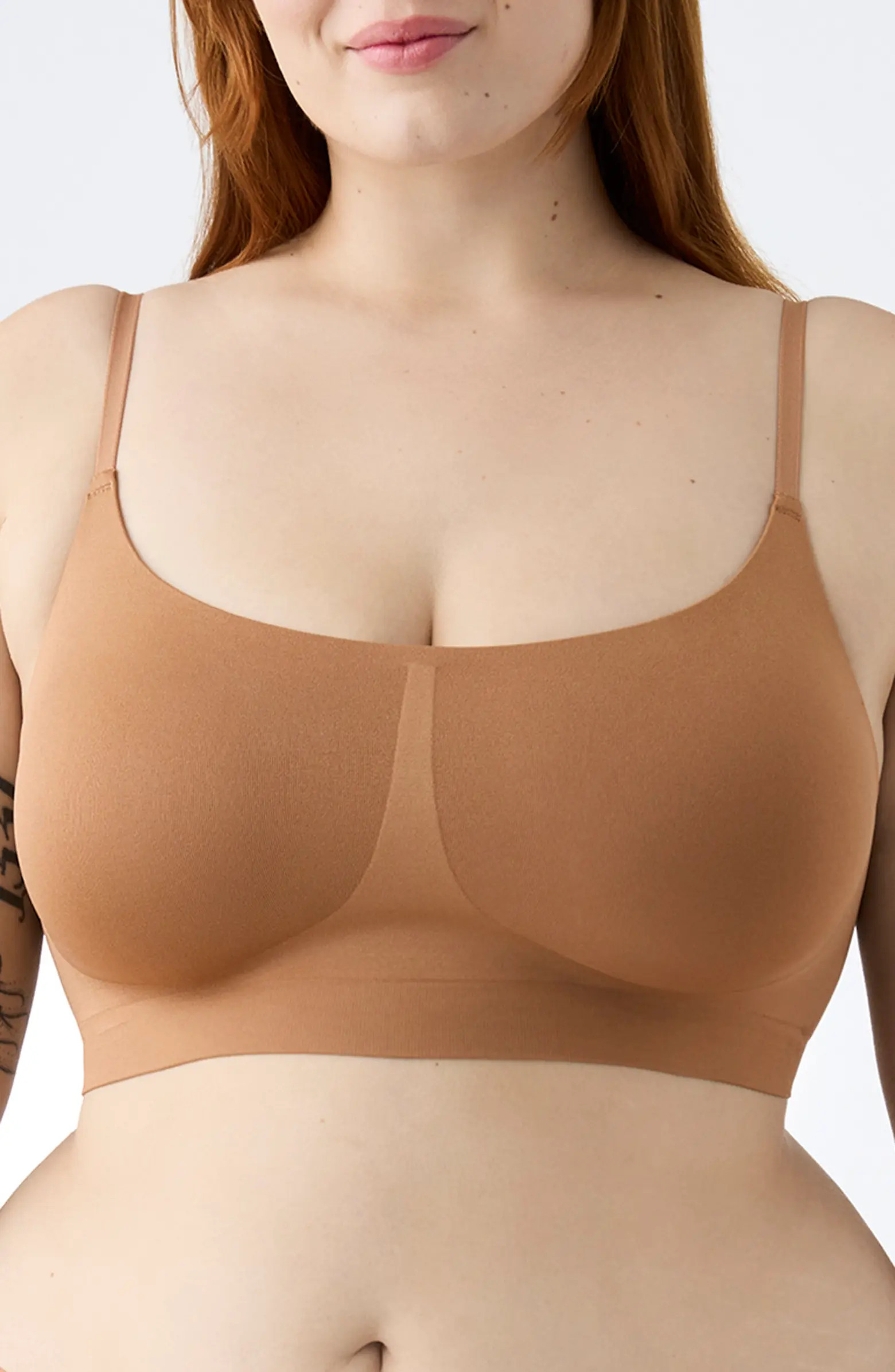 Soft Form Square Neck Wireless Bra | Nordstrom
