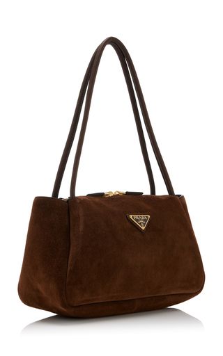 Medium Suede Shoulder Bag | Moda Operandi (Global)