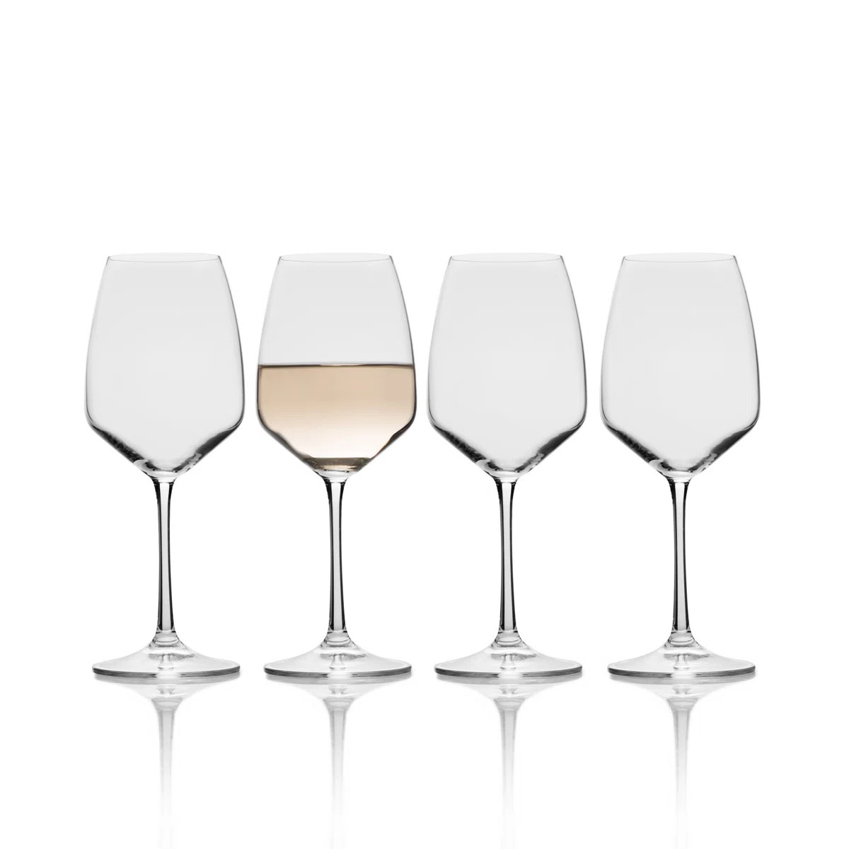 Mikasa Melody 15 oz. White Wine Glasses (Set of 4) | Wayfair North America