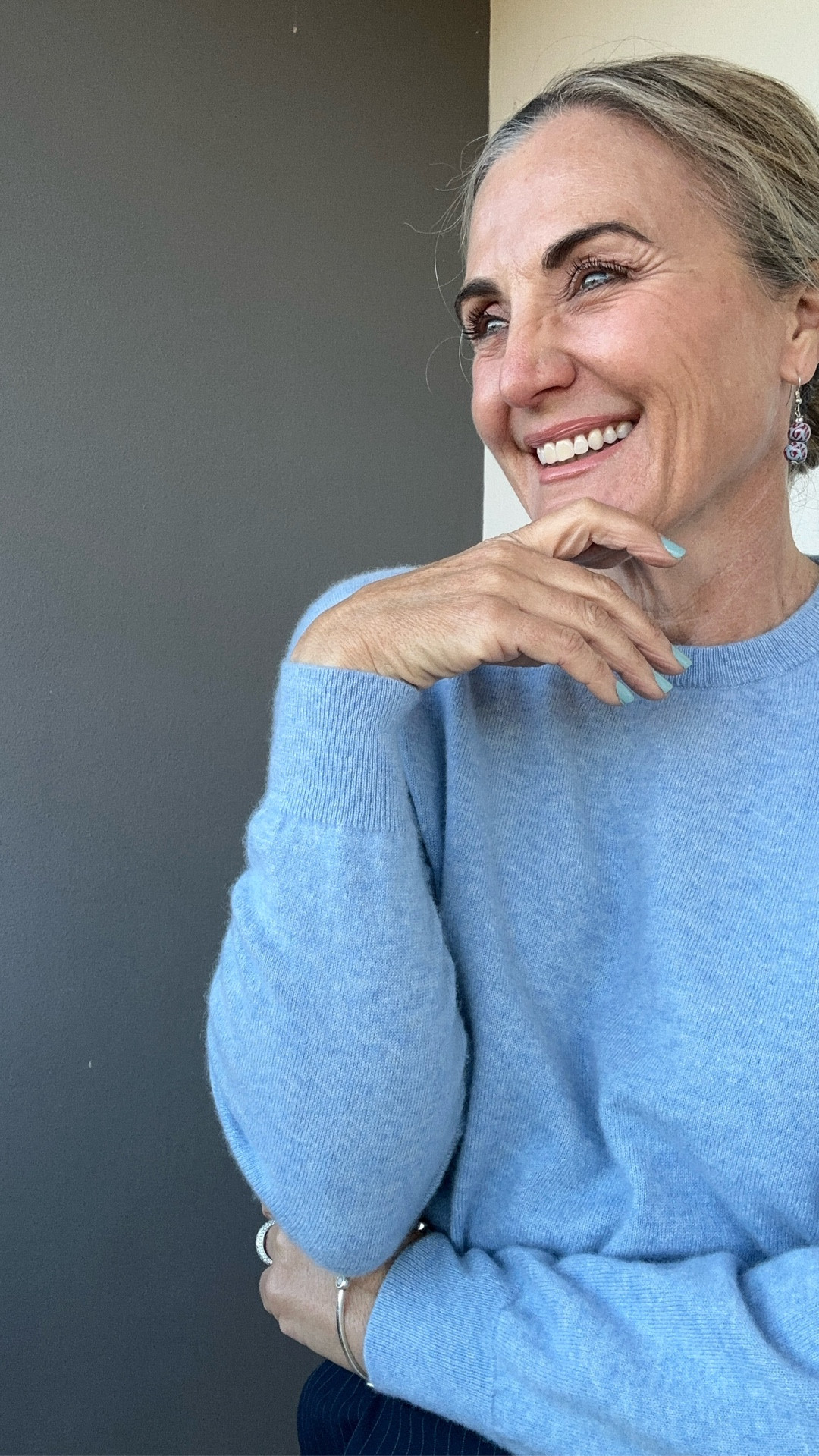 Current favourite look.
Relaxed pant with an elasticised waistband paired with a cashmere knit.
Accessorise with sneakers, earrings & a nude lip.
Pants size 1
Knit size 12.

#LTKover50style #LTKwinter #LTKaustralia
