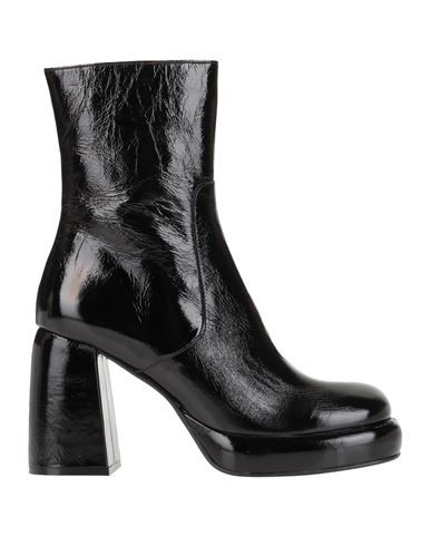 Jonak Woman Ankle boots Black Size 11 Soft Leather | YOOX (US)