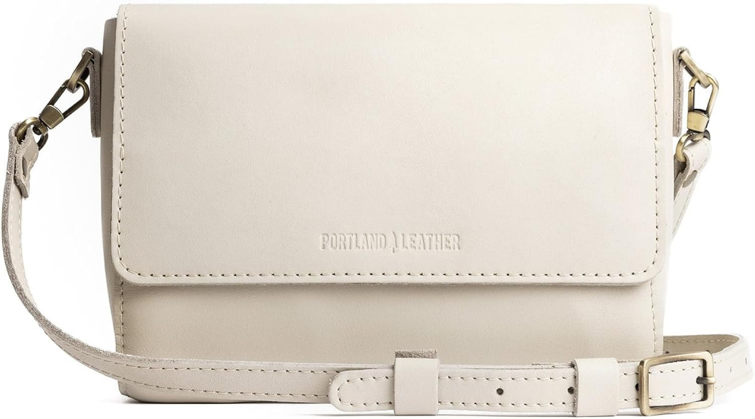Portland Leather Goods Metro Crossbody Bag for Women - Full-Grain Hides | Amazon (US)