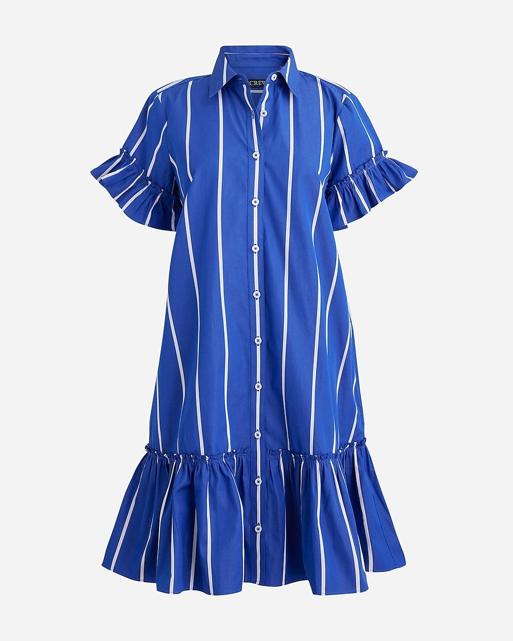 Amelia shirtdress in stripe cotton poplin | J.Crew US