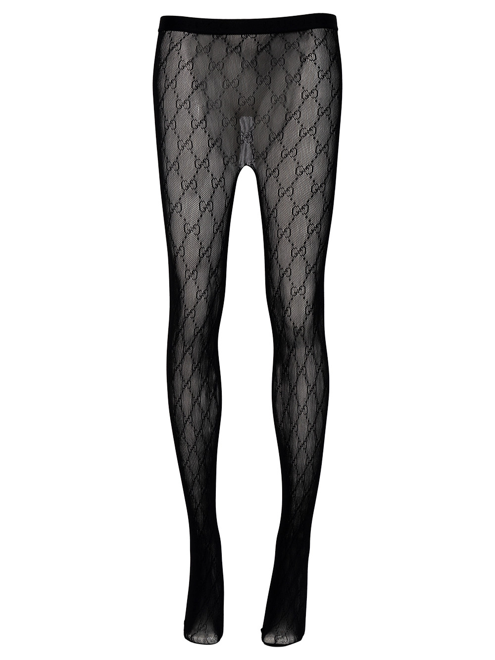 Love Parade Supreme Sheer Logo Tights Black  | The Webster | The Webster