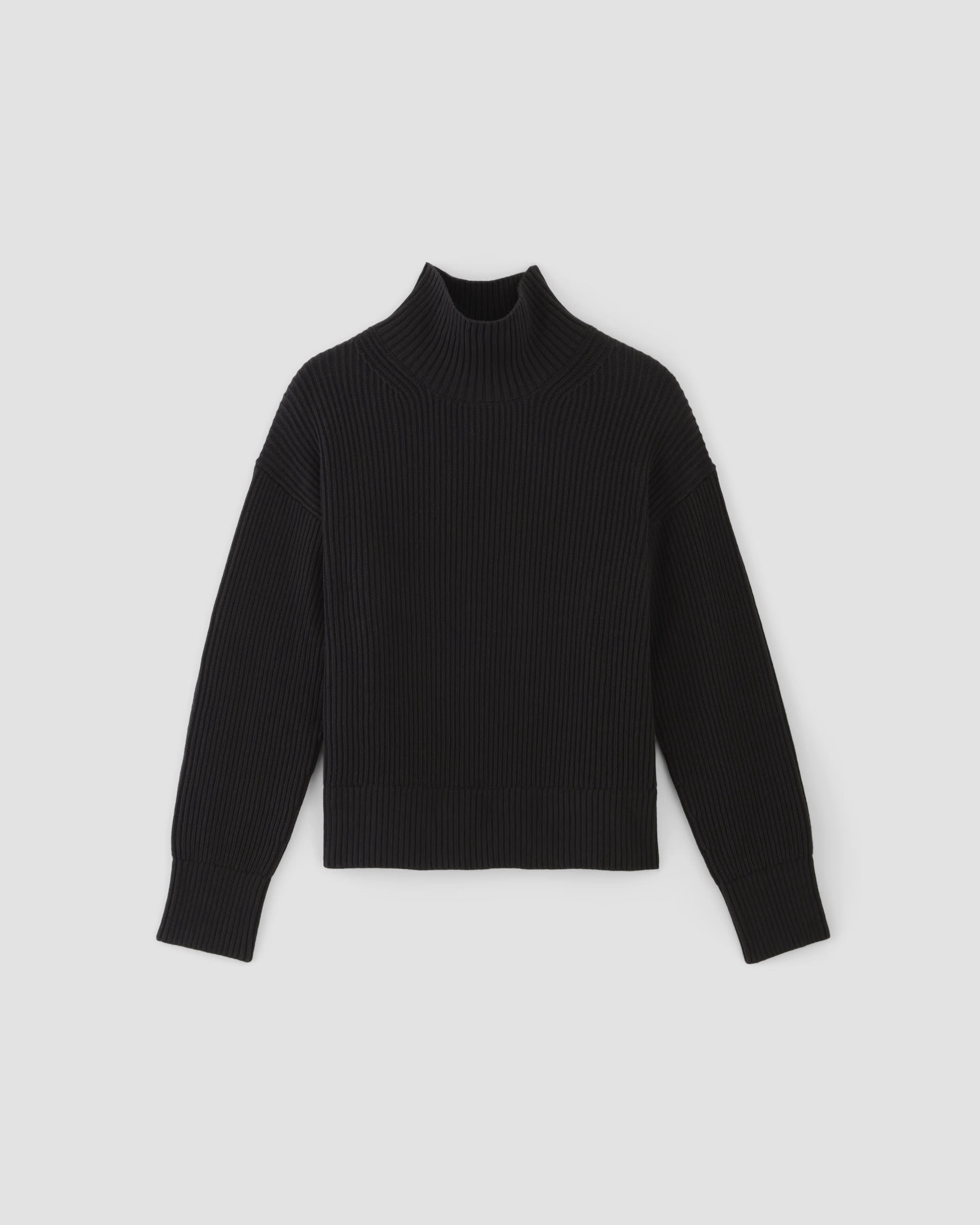 The Organic Cotton Ribbed Turtleneck | Everlane