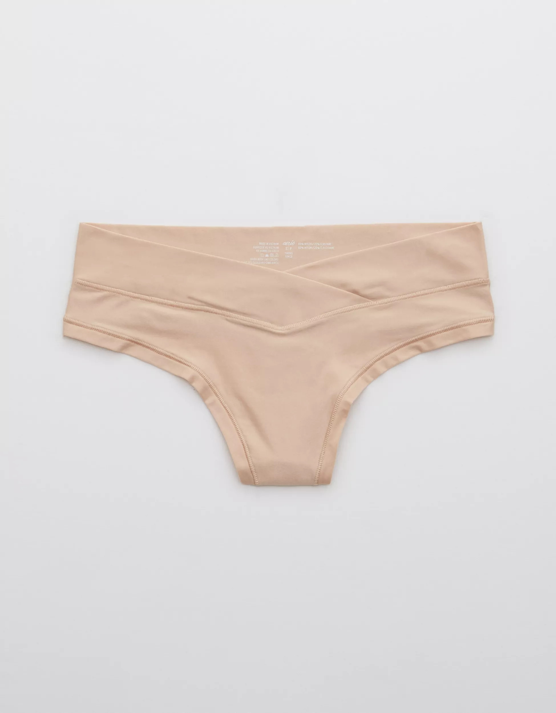 Aerie Real Me Crossover Thong Underwear | Aerie