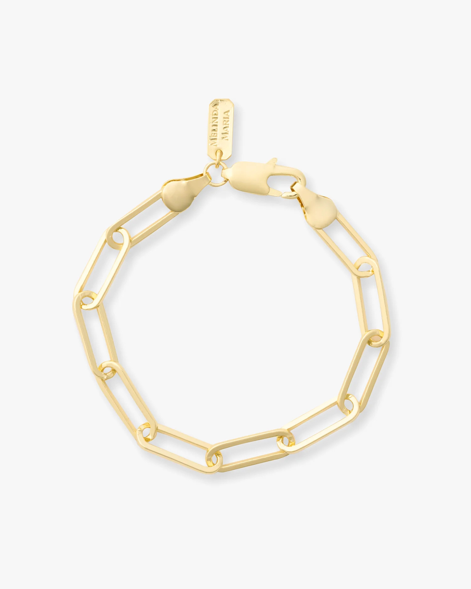 Samantha Chain Link Bracelet - Gold | Melinda Maria Jewelry