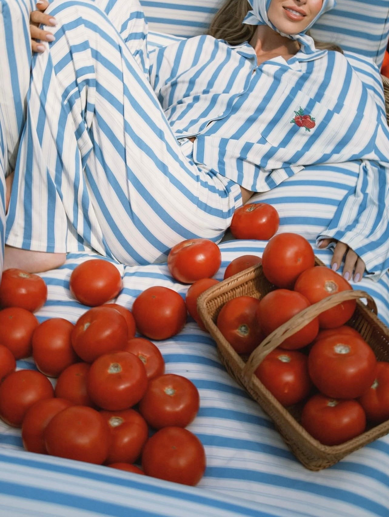 The new garden pj collection by Dairy Boy is perfect. Choose from 6 different sets each paired with a favorite garden veggie. 🍅🌽🥕🍆

I ordered the blue and white stripes with tomatoes. I can’t wait for them to arrive!!! 

💙🍅💙

📸 @dairyboy

#LTKOver40 #LTKFindsUnder100 #LTKStyleTip
