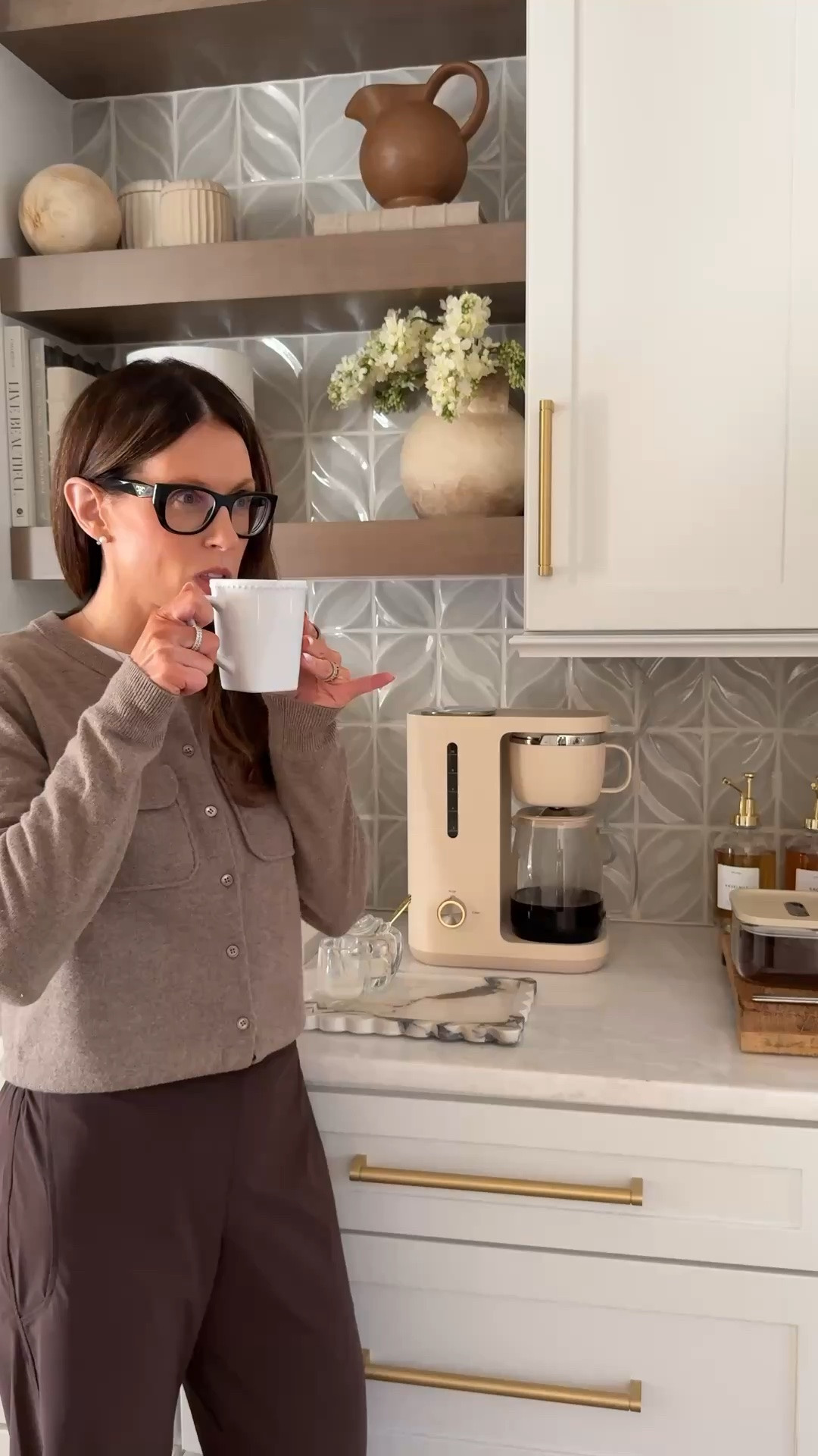 Finally a coffee maker that is free of plastic whereever hot water touches. Now I have peace of mind in my morning routine. @Caraway

#LTKgrwm #LTKmorningroutine #LTKstorytime