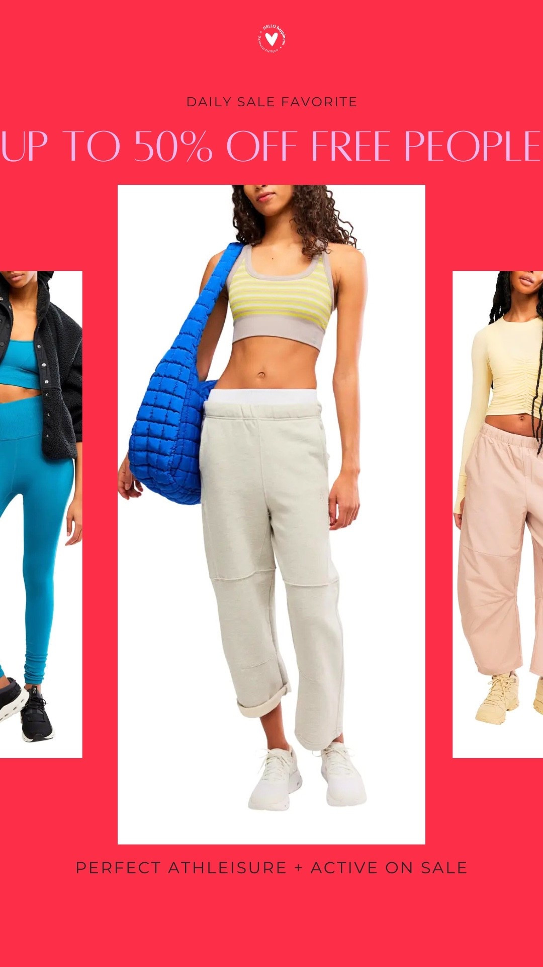 Free People activewear sale = the perfect excuse for a cute athleisure refresh 💖🏃‍♀️

#LTKootd #LTKActive #LTKSaleAlert
