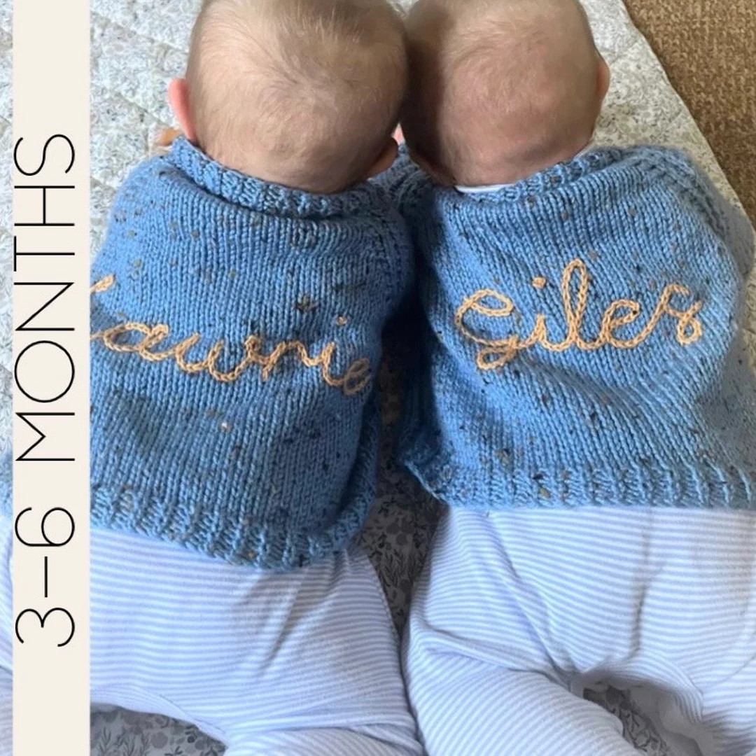 Personalised Hand Knitted Baby Cardigans and Jumpers 3-6 Months. Hand Made and Hand Embroidered B... | Etsy (UK)