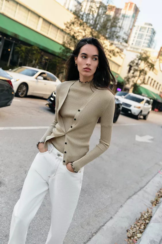 SOFT KNIT CARDIGAN | Zara UK