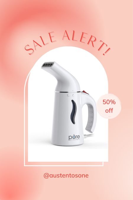 My mini travel steamer is on sale for Prime Day for only $19! I love bringing this with me when I travel and it’s so affordable 

#LTKFind #LTKsalealert #LTKxPrimeDay