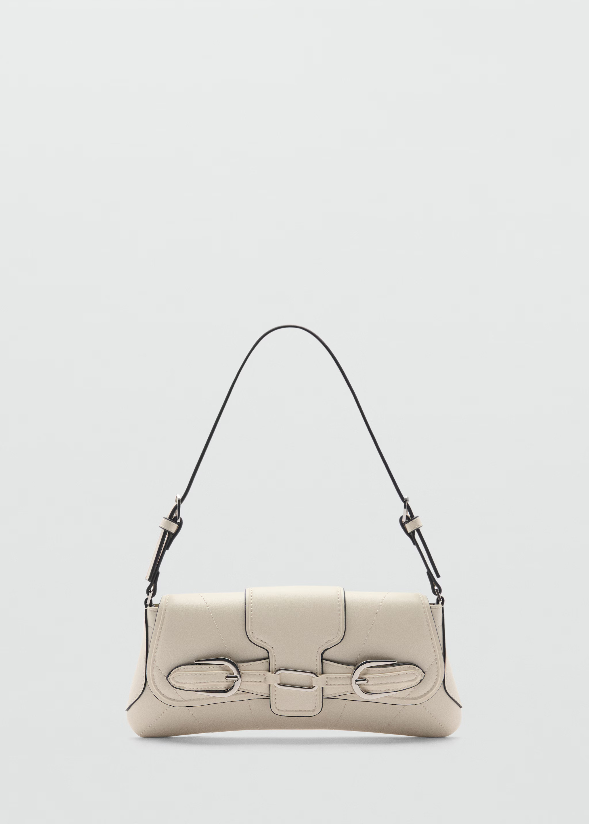 Shoulder bag with buckles detail | Mango (US/MX/AU)