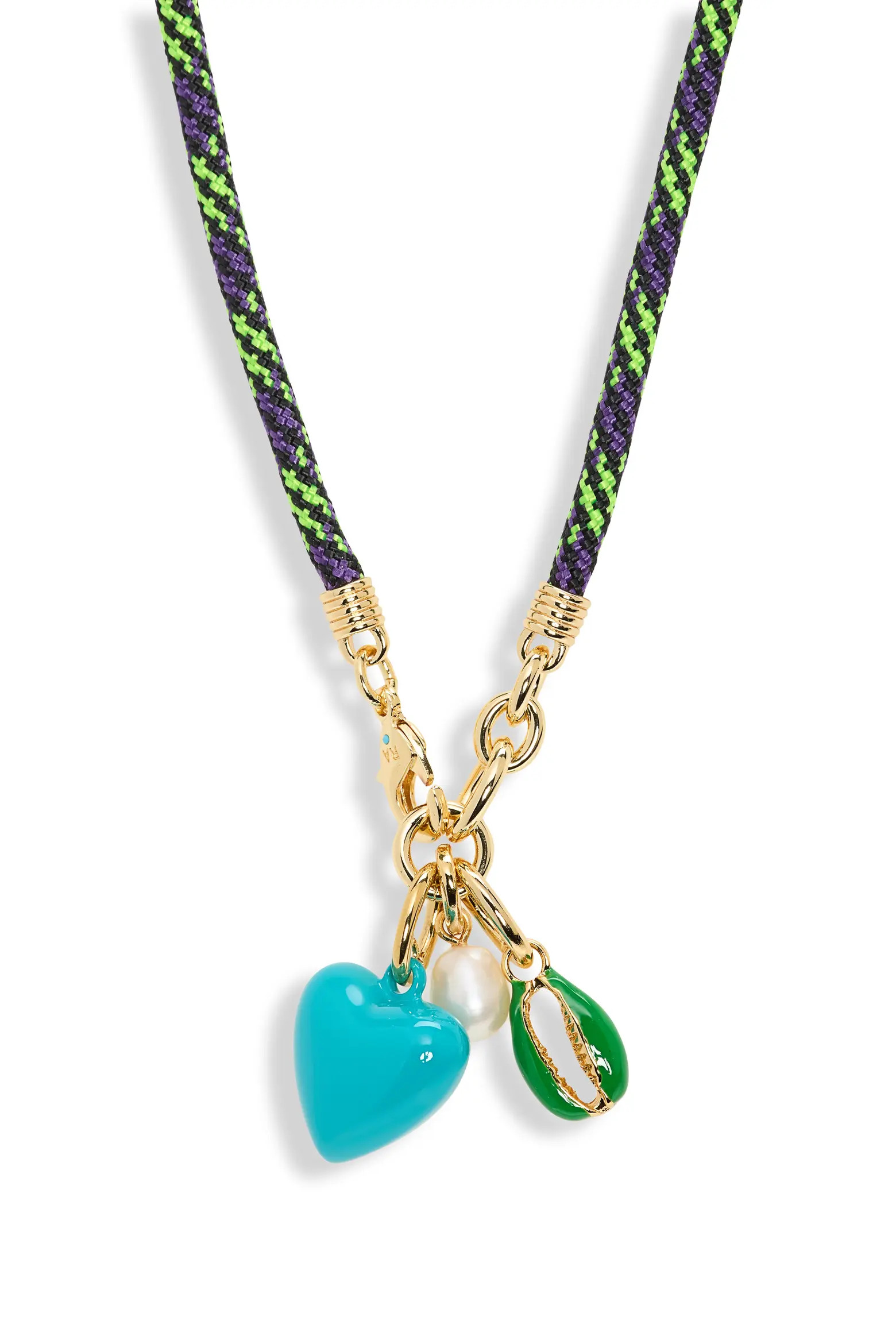 The Happy Cord Cultured Pearl Charm Necklace (Women) | Nordstrom | Nordstrom
