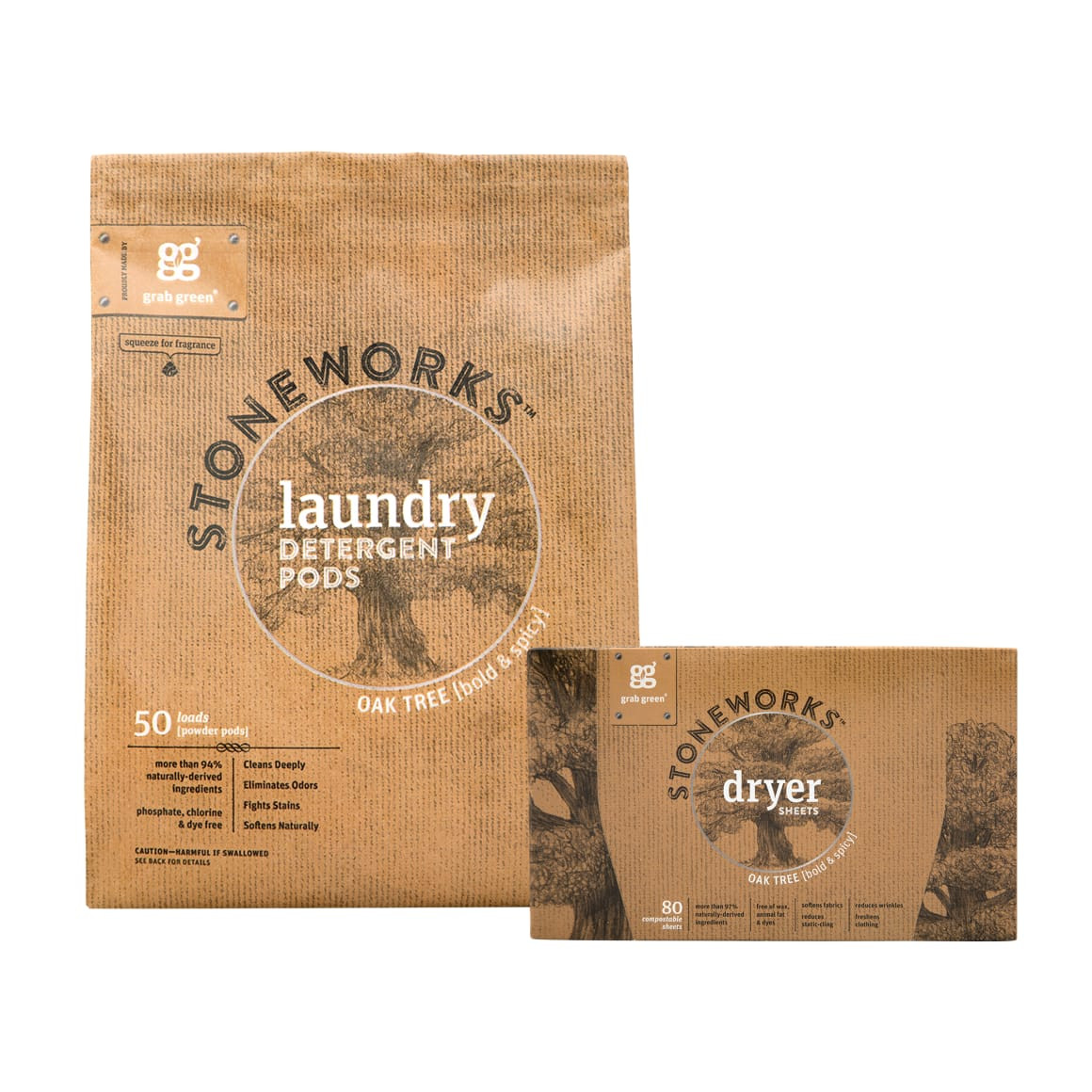 Stoneworks Laundry Detergent Pods + free gift | Grove
