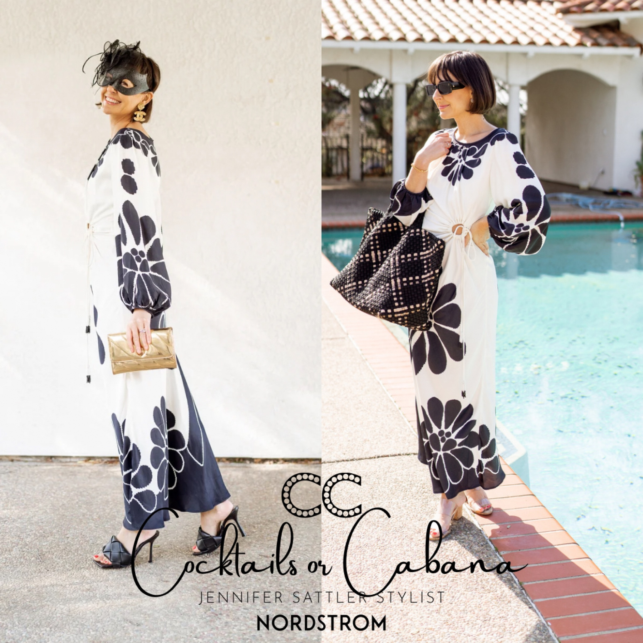 Destination dress  @Nordstrom that does double duty. Responsibly sourced, made, and machine washable!

#vacationcapsulewardrobe
#blackandwhite
#grapicprints
#NordstromPartner

#LTKtravel