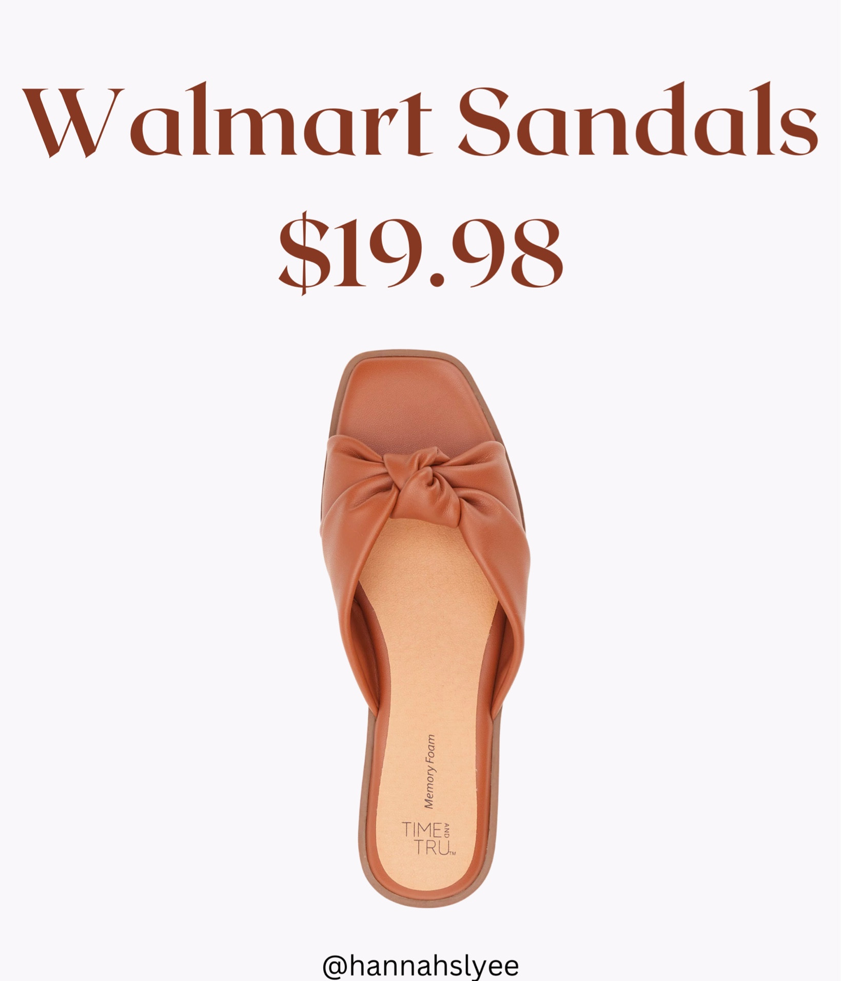 Walmart brown sandals 

#LTKstyletip #LTKfit #LTKsalealert