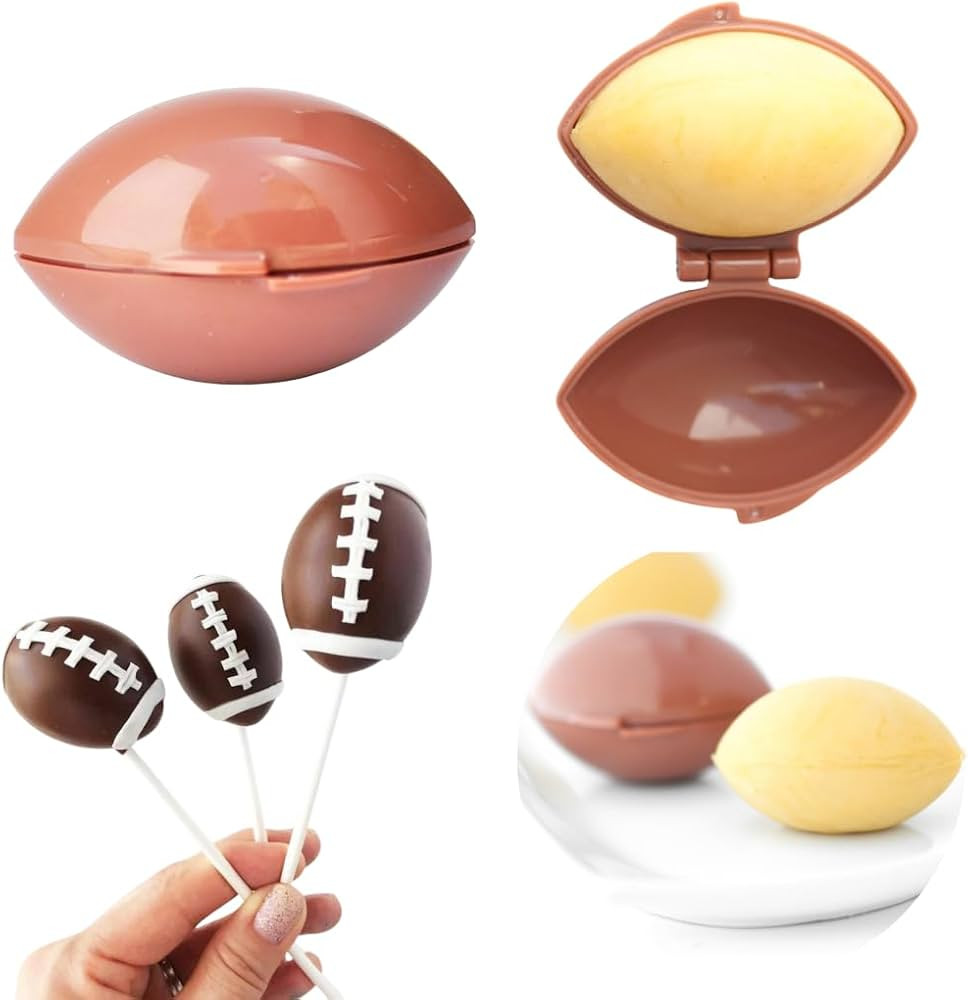 The Original My Little Cakepop Pro Cake Pop Mold since 2010. Football Shaped. Injection Molded wi... | Amazon (US)