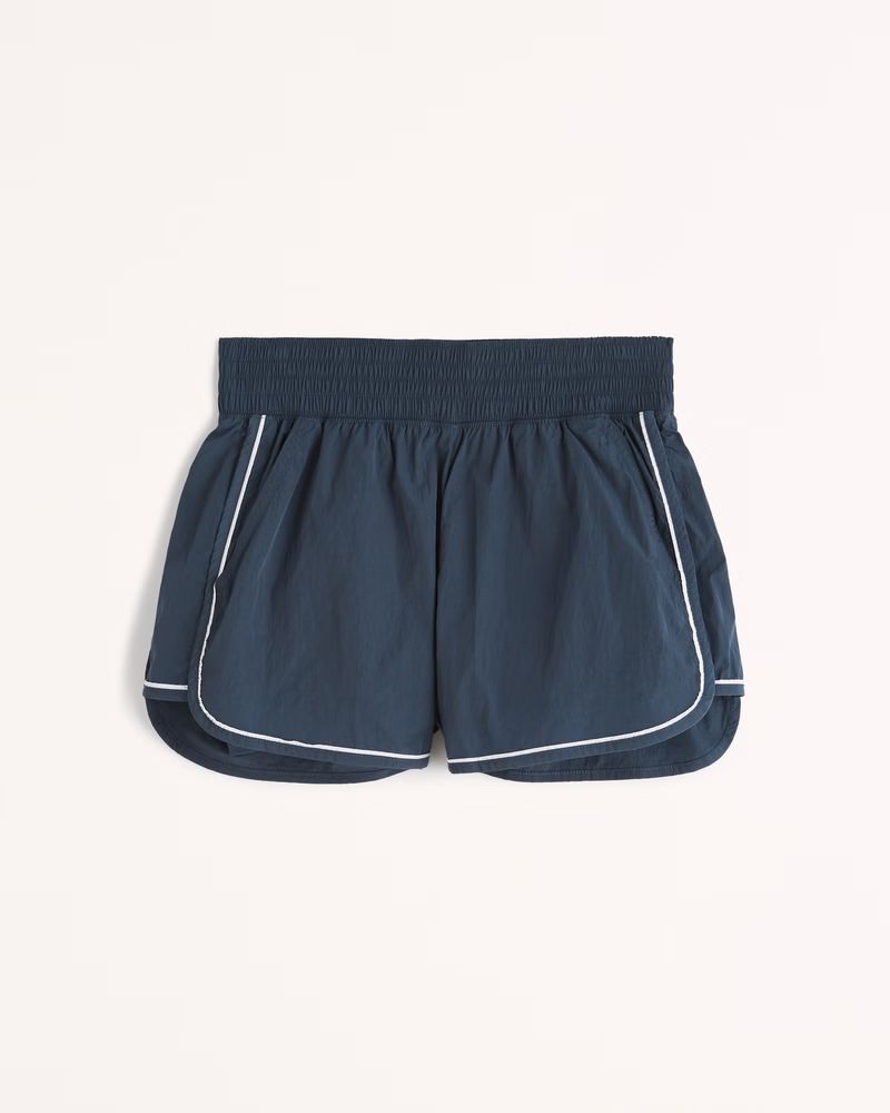 YPB Lined Nylon Running Shorts | Abercrombie & Fitch (US)