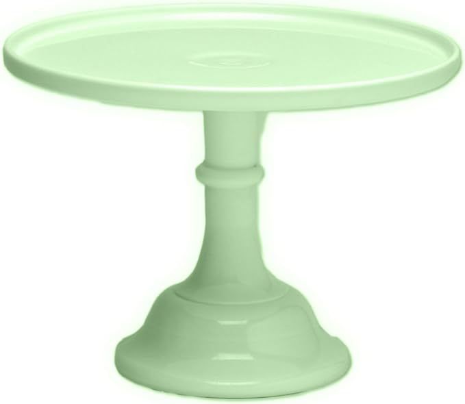 Mosser Glass 12" Footed Cake Plate - Jade | Amazon (US)