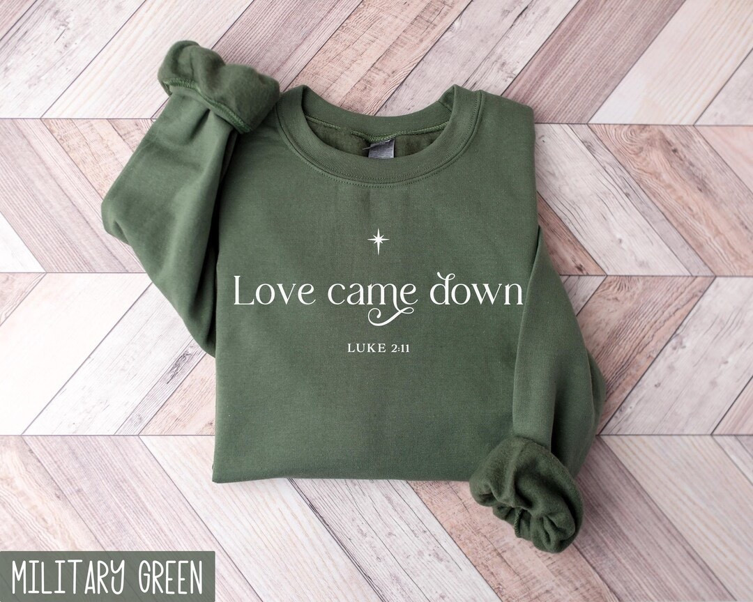 Love Came Down Sweatshirt, Luke 2:11 Christian Christmas Gift from Etsy. 



Holiday sweatshirt/ Christmas sweatshirts/ Christmas sweater/ holiday outfits/ Christmas gift/ Merry Christmas sweatshirts/ Etsy sweatshirts/ etsy Christmas sweatshirts 
Red Christmas Tree Jacquard Warm Sweater Women, Lazy Oversize Loose Sweater, Knitted Pullovers Ugly Christmas Sweaters, Gift for Her 
Chenille Patch Christmas Sweatshirt, Christmas Shirts, Merry Christmas Crewneck, Cute Winter Sweater Unique Holiday Gift Merry Sweatshirt#LTKFamily #LTKParties

#LTKCyberWeek #LTKHoliday #LTKSeasonal #LTKGiftGuide #LTKSaleAlert #LTKFindsUnder50