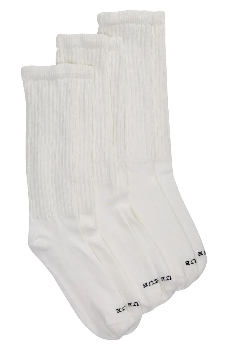 3-Pack Slouch Socks | Nordstrom