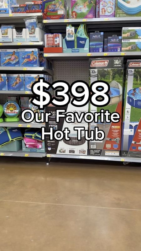 Our favorite hot tub for $398! Walmart. I have also linked the chemicals we use to keep the hot tub cleaned. We do this weekly.

#LTKstyletip #LTKsalealert #LTKhome