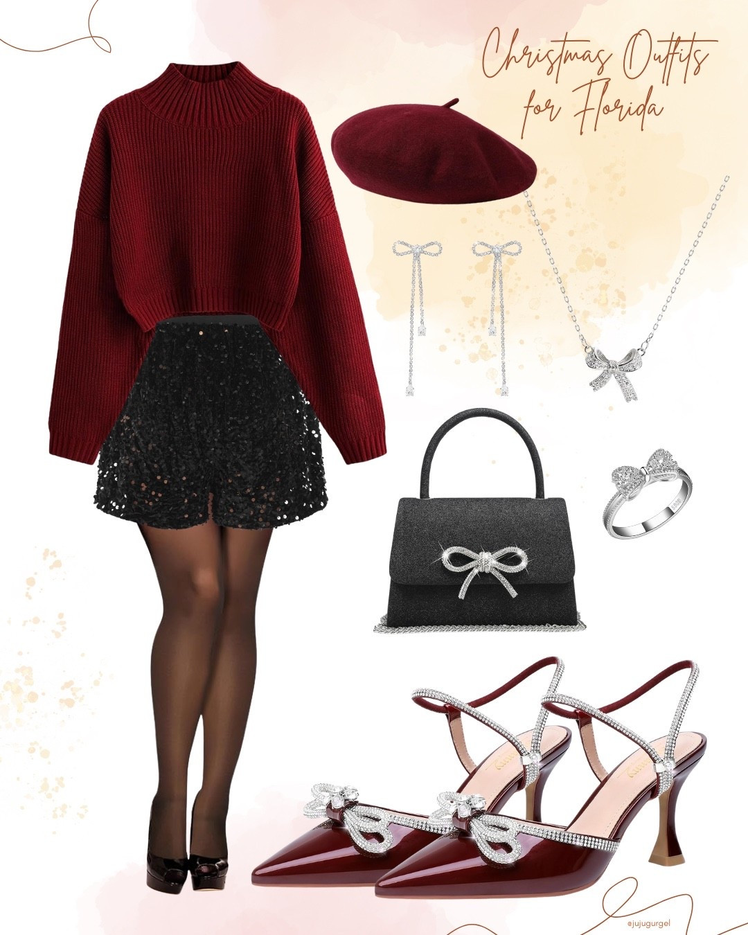 Celebrate Florida style this holiday season with chic accessories and a festive sweater.

#LTKHoliday